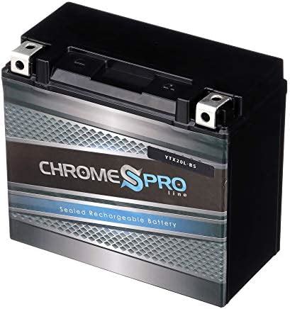 Amazon Chrome Battery Ytx L Bs High Performance Power Sports