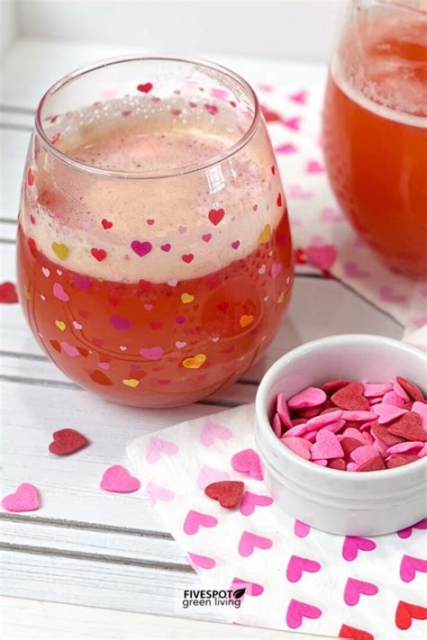 Valentine S Day Non Alcoholic Punch Recipes Five Spot Green Living