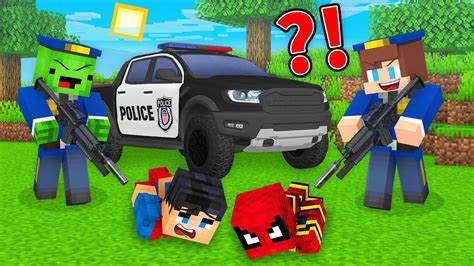 Jj And Mikey Became Fbi And Arrested Superheroes In Minecraft Maizen