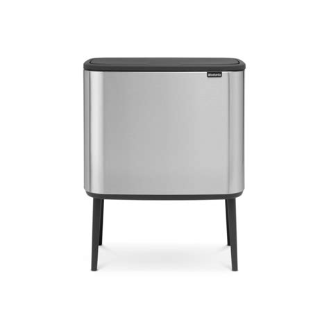 Brabantia Bo Touch Affaldsspand Fingerprint Proof 3x11 L Mat Stål