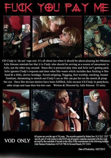 Fuck You Pay Me Training A Do Me Slave By Julie Simone Productions HotMovies