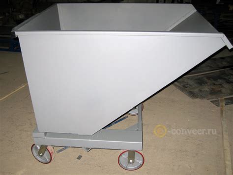 e-conveer.ru / Тележка металлическая для стружки Т-1