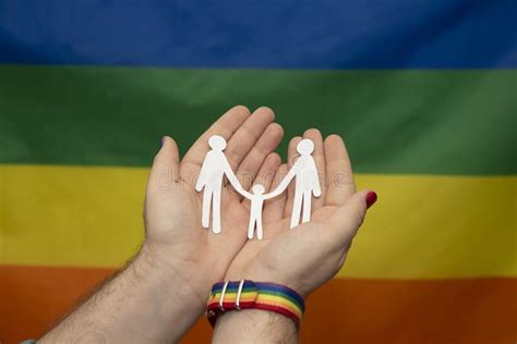 Concept famille gay image stock Image du événement