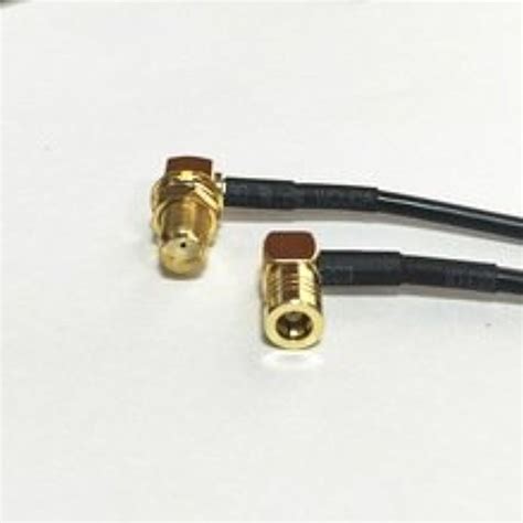 Sma Female Jack Nut Right Angle Connector Switch Smb Female Jack Right