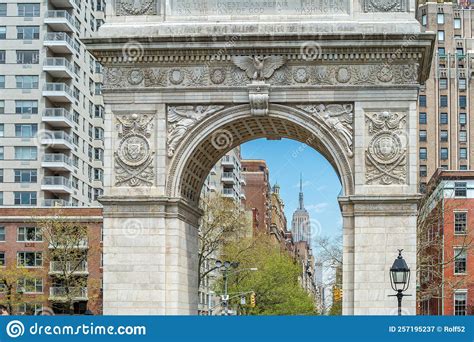 Washington Square Arch in New York City Editorial Photography - Image ...