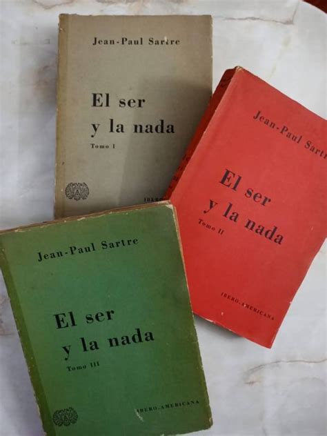 Jean Paul Sartre El Ser Y La Nada