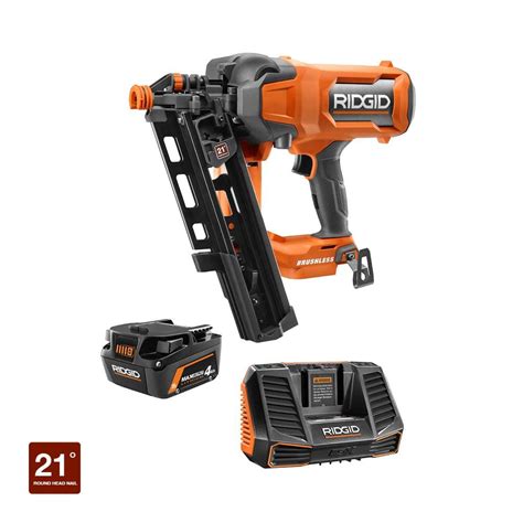 Ridgid Cordless Finish Nailer Manual