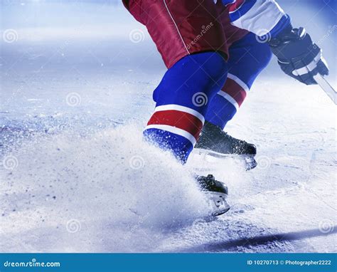 Ice Hockey Player Stock Image Image Of Hockey Save 10270713