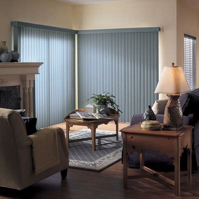 Curved Vinyl Vertical Blinds | TheHomeDepot