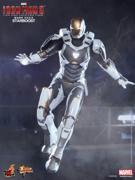 Hot Toys MMS 214 Iron Man 3 Mark XXXIX Starboost Armor Hot Toys Complete Checklist