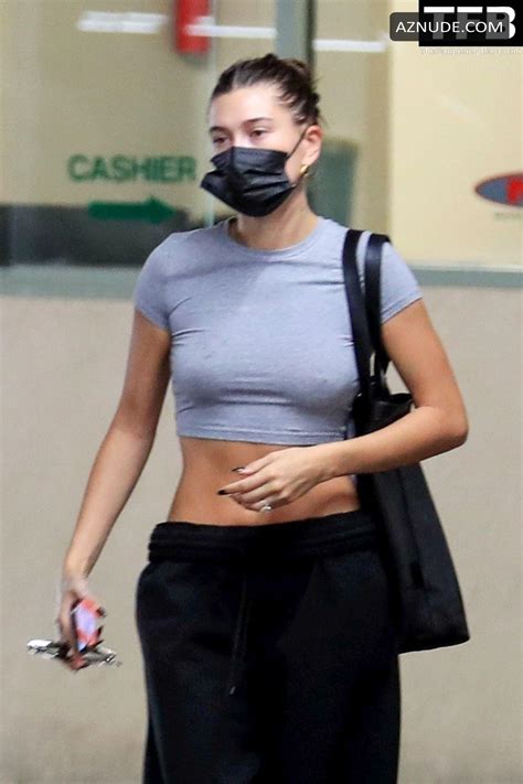 Hailey Baldwin Sexy Seen Showing Off Her Hot Model Waist In Beverly Hills Aznude
