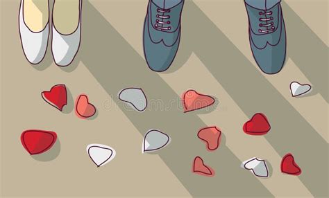 Man And Woman Couple Naked Sex Relations White Stock Vector Illustration Of Cartoon Color