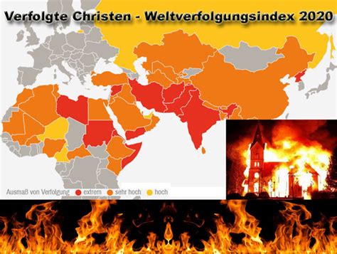 Verfolgte Christen Weltverfolgungsindex Viele Kirchen Weltweit