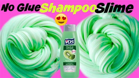 Shampoo Slime Diy No Glue Make It Monday No Glue Shampoo Slime Diy Easy Slime Recipe Easy