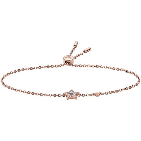 Armani Sentimental Woman Bracelet Rose Gold Sunlab Malta