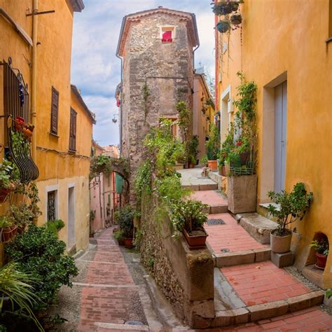 Premium Photo Colorful Cosy Street And Houses In The Old Town Of