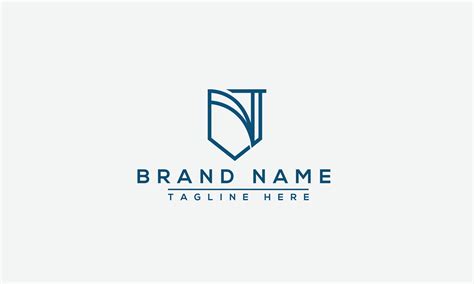 N Logo Design Template Vector Graphic Branding Element. 10946855 Vector ...