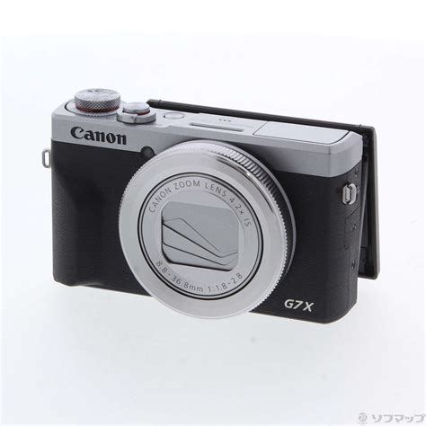 【中古】powershot G7 X Mark Iii シルバー [2133050439273] リコレ！ ビックカメラグループ ソフマップの中古通販サイト