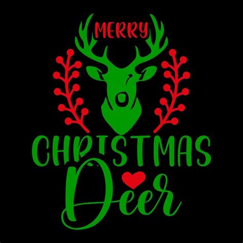 Premium Vector Christmas Typography T Shirt Design