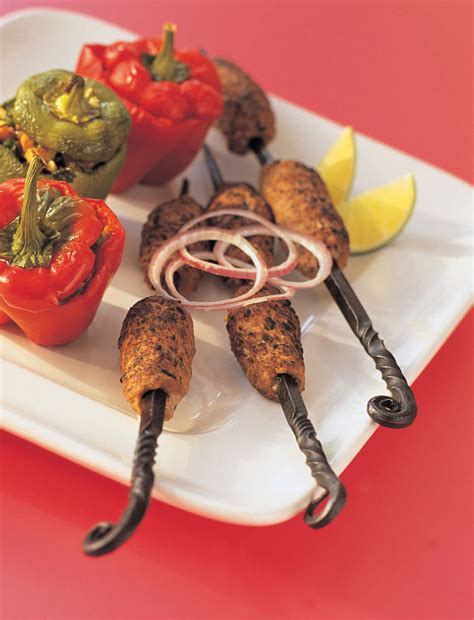 Minced lamb kebabs from Floyd's India by Keith Floyd