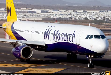 G Zbab Monarch Airlines Airbus A Aviacioncr Net