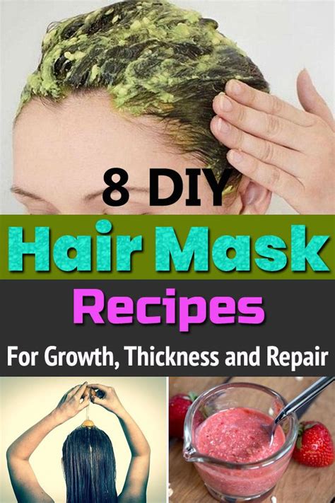 Diy Hair Mask Recipes For Growth And Thickness Are All Over The