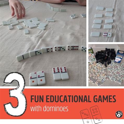 3 Fun Educational Kids Games with Dominoes - Hands On As We Grow®