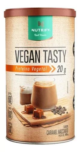 Prote Na Vegetal Isolada G Vegan Tasty Nutrify Frete Gr Tis