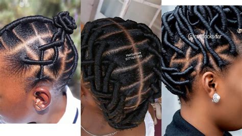 Latest Threading Yarn Hairstyles On Natural Hair For African