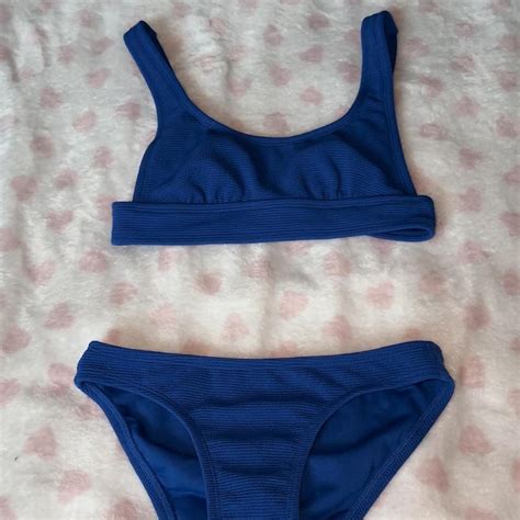 Blue Bikini Never Worn Depop