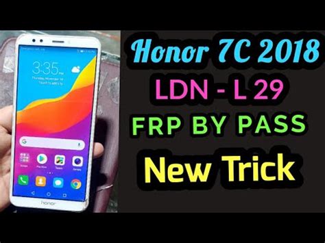 Honor C Lnd L Frp Unlock Without Pc New Update Bypass Google