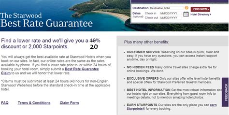 Starwood Best Rate Guarantee Now Cuts Off Lower Rate Loyalty Traveler