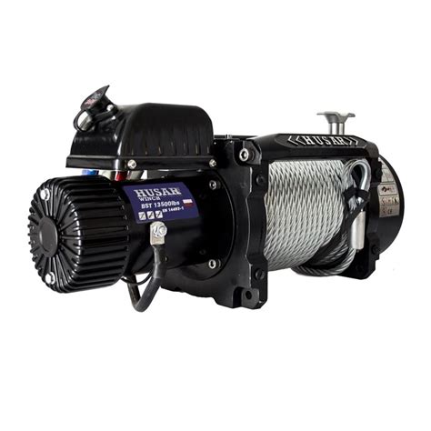 El spil Husar Winch 13000 12v stål wire