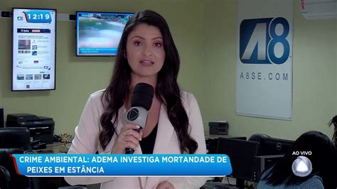 ADEMA investiga mortandade de peixes em estância e crime ambiental em