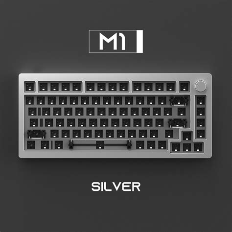 Akko Monsgeek M Diy Kit Rgb Hot Swappable Barebone Version Mechanical Keyboard Cnc Metal