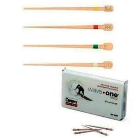 Dentsply WaveOne Gold Conform Fit Gutta Percha By Dentsply All Sizes