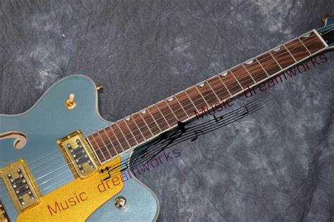 Китай OEM custom shop электрогитара полый джаз электрогитара высокого ...