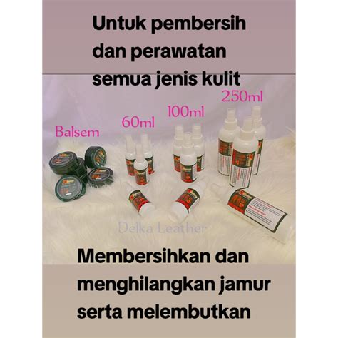 Jual Cairan Pembersih Dan Perawatan Untuk Semua Produk Berbahan Kulit