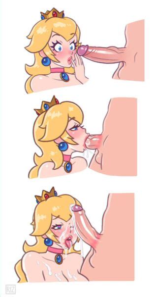 Princess Peach Swallowing It Whole Riz Mario Hentai Arena