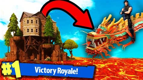 The Dragon In Fortnite Battle Royale Youtube