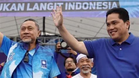 Dukung Erick Thohir Jadi Cawapres Pada Pilpres 2024 Pan Tokoh