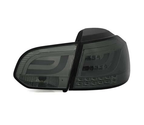 Led Achterlichten Vw Golf Vi Smoke Lightbar Design Onlinecarstyling