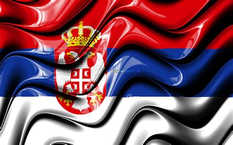 Download Wallpapers Serbian Flag 4k Europe National Symbols Flag Of