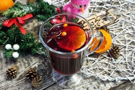 Ягодный безалкогольный глинтвейн - пошаговый рецепт с фото (1780 ...