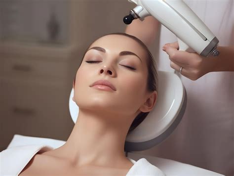 Laser Treatment Laser Epilation And Cosmetology Ultrasound Face