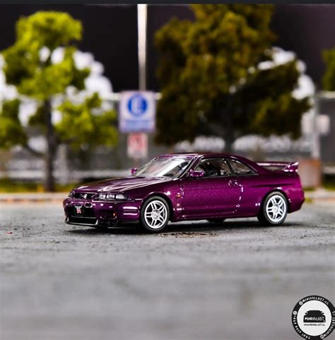 Inno64 Nissan Skyline R33 GTR Midnight Purple 1 64 1 64 Jdm Not Hot Wheels Hotwheels Premium