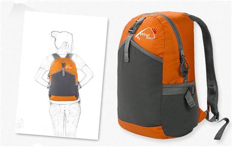 New 22l Ultralight Portable Foldable Backpack Travel Hiking Camping Bag