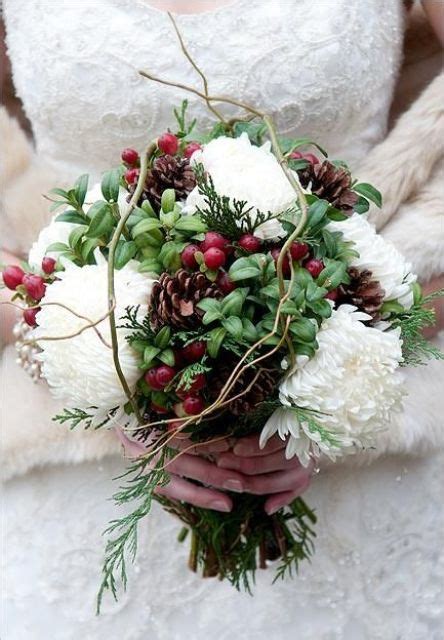 75 Adorable Christmas Wedding Bouquets – Traditional and Not Only ...