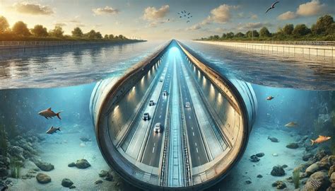 The World S Longest Underwater Tunnel Km Long Will Connect Denmark