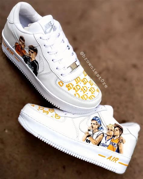 One Direction Air Force 1 Custom Daniel Customs